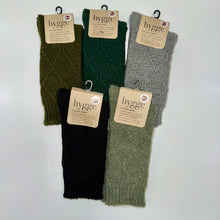 Hygge Diamond Pattern Alpaca Socks HGM001