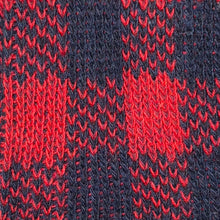 Plaid Wool & Cotton Blend Socks SKM001