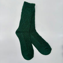 Hygge Diamond Pattern Alpaca Socks HGM001