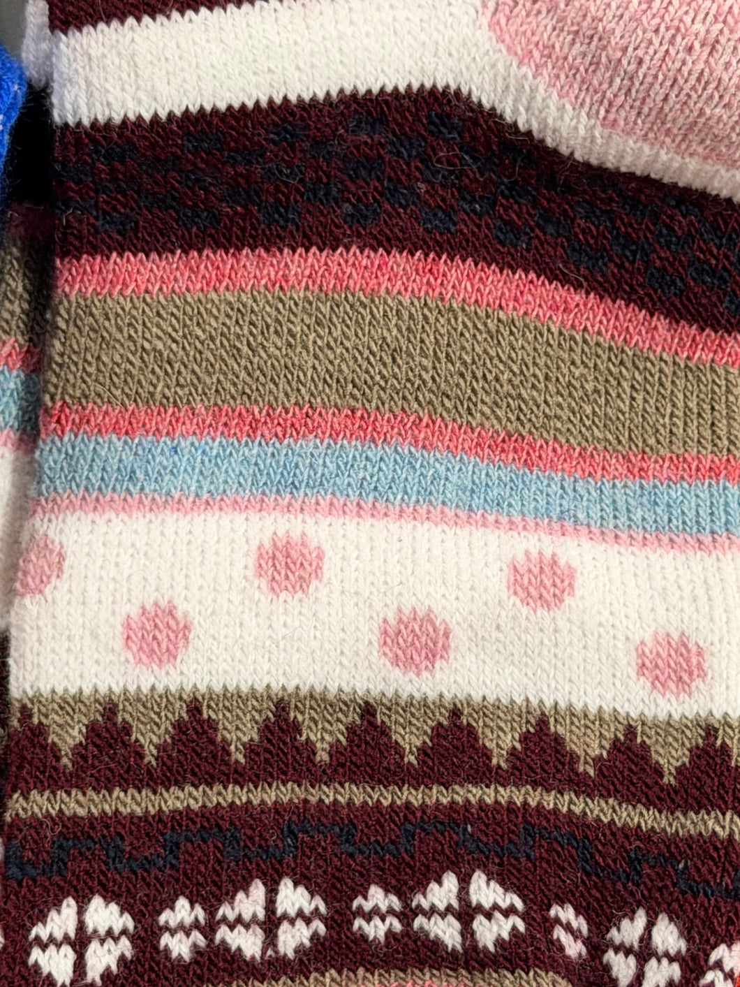 Nordic Deer Alpaca Wool Socks