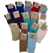 Hygge Nodal Solid Merino Wool Boot Socks HGL002