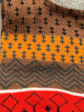 Nordic Block Alpaca Wool Socks