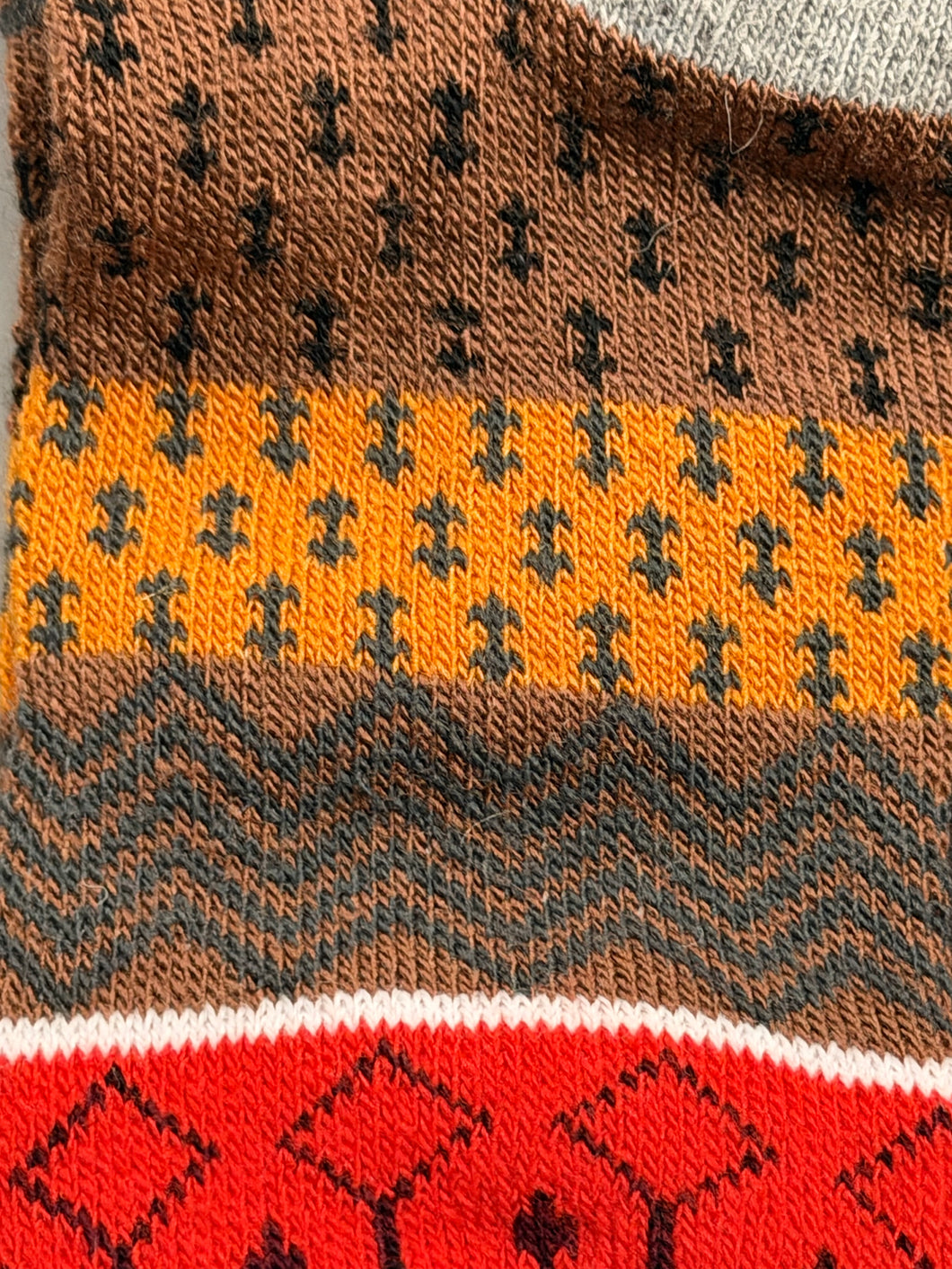 Nordic Block Alpaca Wool Socks