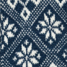 Jacquard Snowflake Cotton Blend Socks SKM002