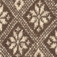 Jacquard Snowflake Cotton Blend Socks SKM002