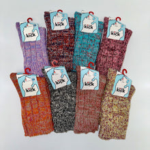 Mixed Yarn Boot Socks WMIX MMIX