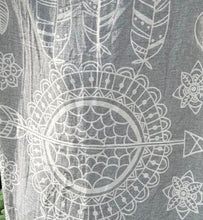 Dreamcatcher Grey Hygge Turkish Towel