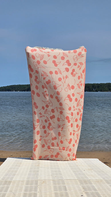 Hygge Turkish Towel - Cherry Festival