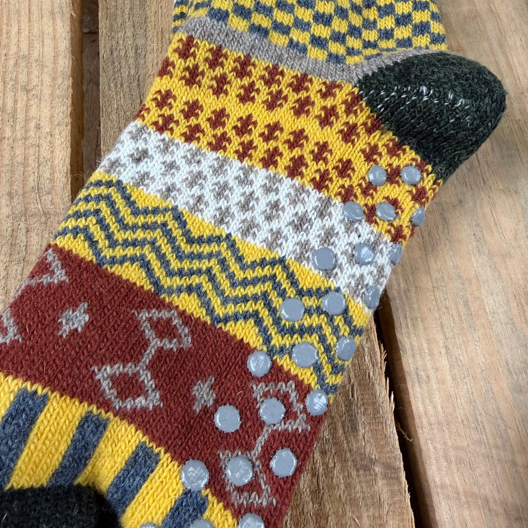 Nordic Gripper Alpaca Wool Socks
