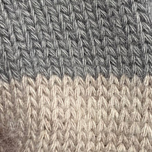 Contrast Angora Socks - Women's